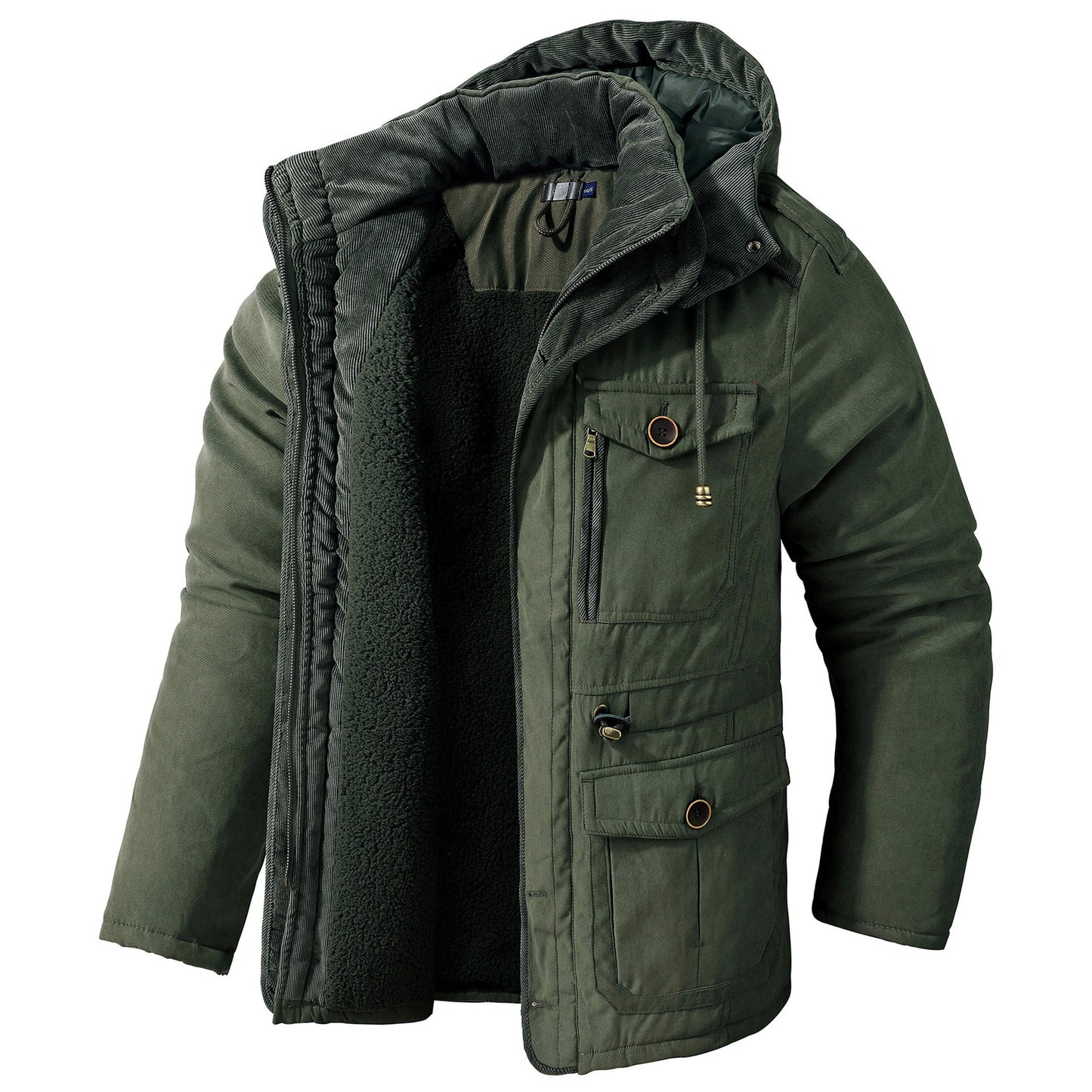 Javier – Chaqueta de invierno con forro cálido