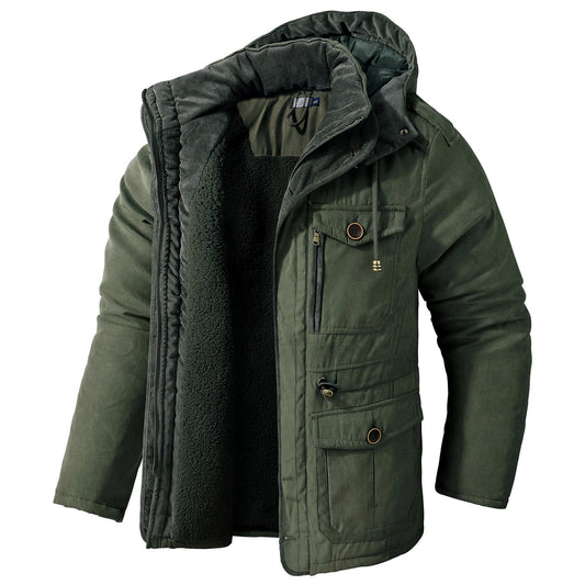 Javier – Chaqueta de invierno con forro cálido