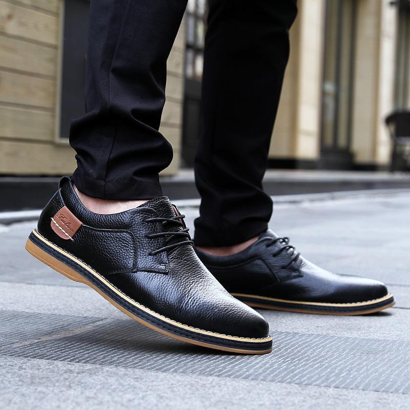 Ancell | Zapatos de cuero británicos para hombre