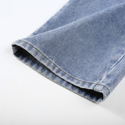 Mar | Vaqueros de moda para mujer con pierna recta en denim