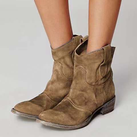 Selena - Botines western de ante