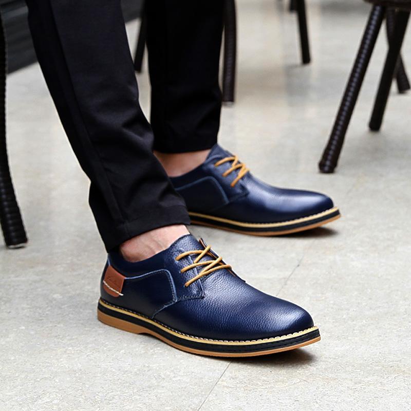 Ancell | Zapatos de cuero británicos para hombre