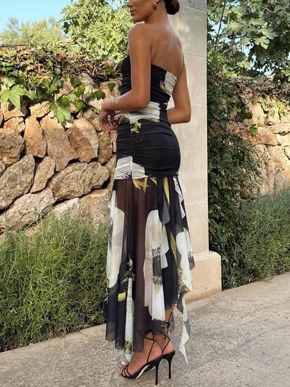 Carmen | Elegante floral con transparencias