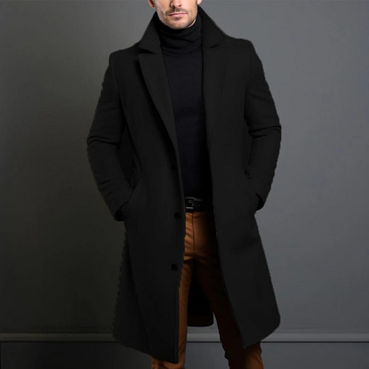 Genaro | Trench largo para hombre para la primavera