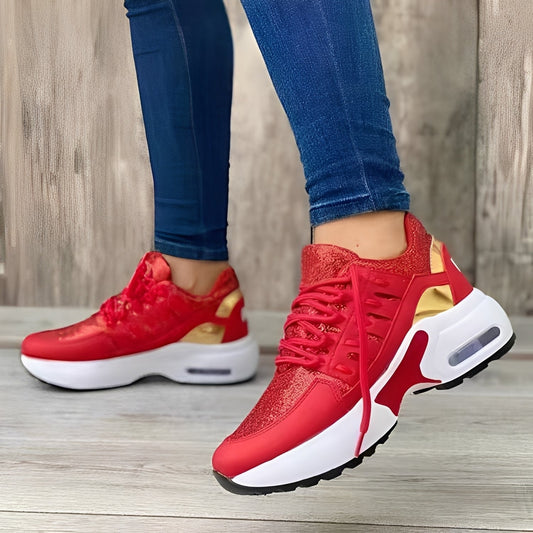 Ariana - Zapatillas de mujer deportivas con plataforma