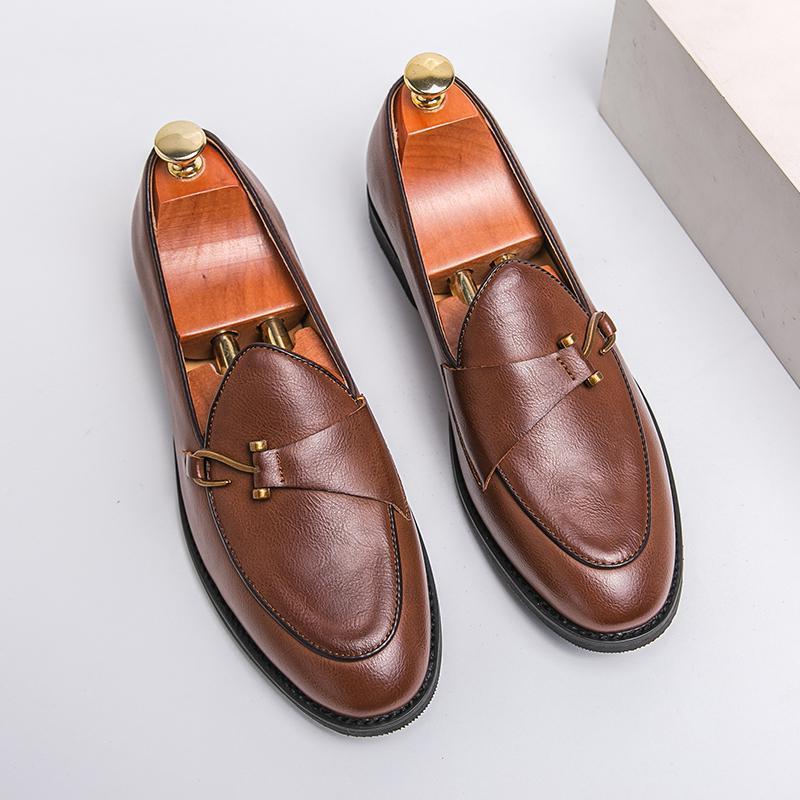 Quayd | Mocasines de cuero suave para hombre, casuales y sin cordones