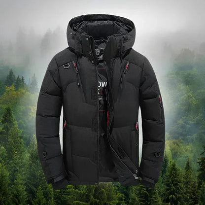 Tomás - Chaqueta acolchada hombre invierno con capucha