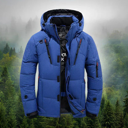 Tomás - Chaqueta acolchada hombre invierno con capucha