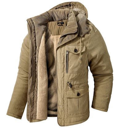 Javier – Chaqueta de invierno con forro cálido