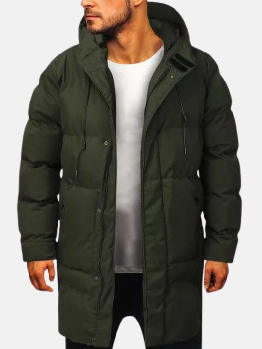 Marek – Abrigo largo acolchado para hombre