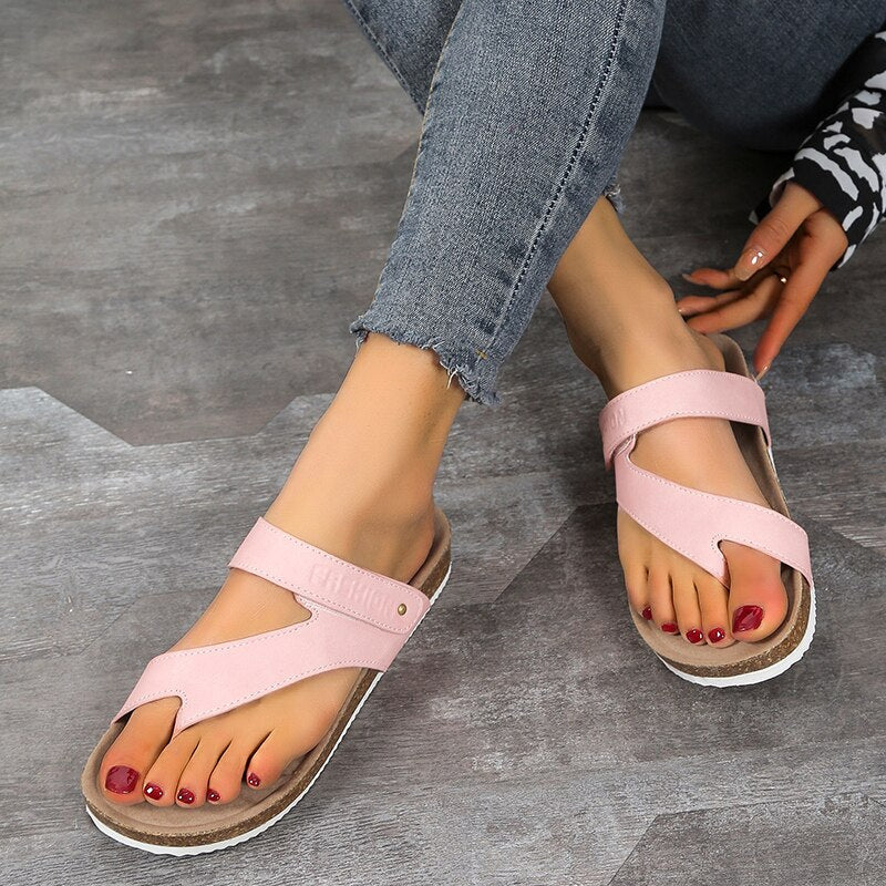 Daniela | Sandalias ortopédicas modernas corcho