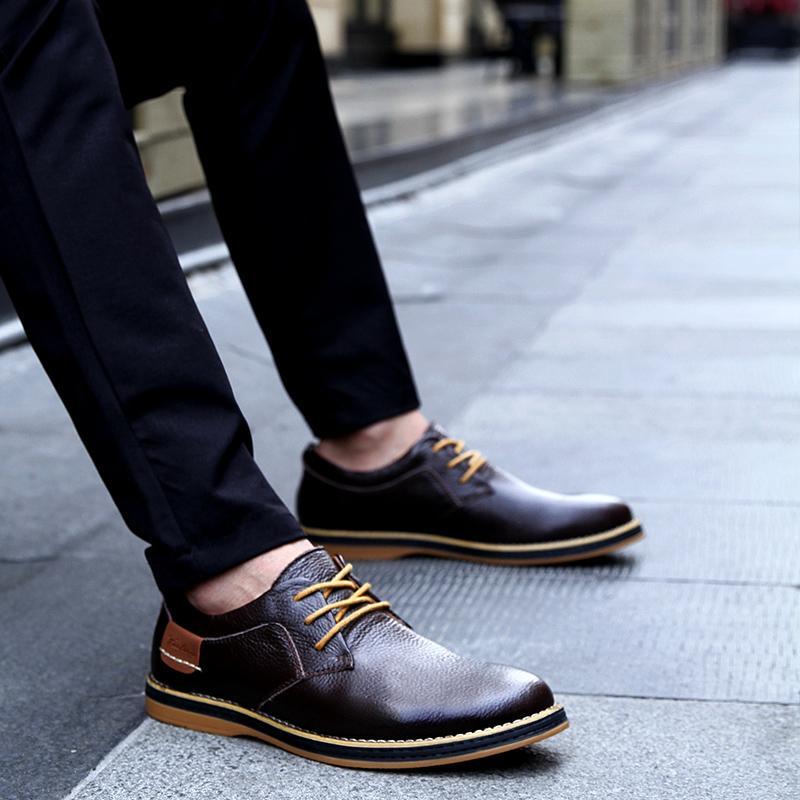 Ancell | Zapatos de cuero británicos para hombre