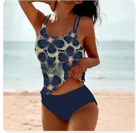 Prymrose | Elegante traje de baño tankini estampado