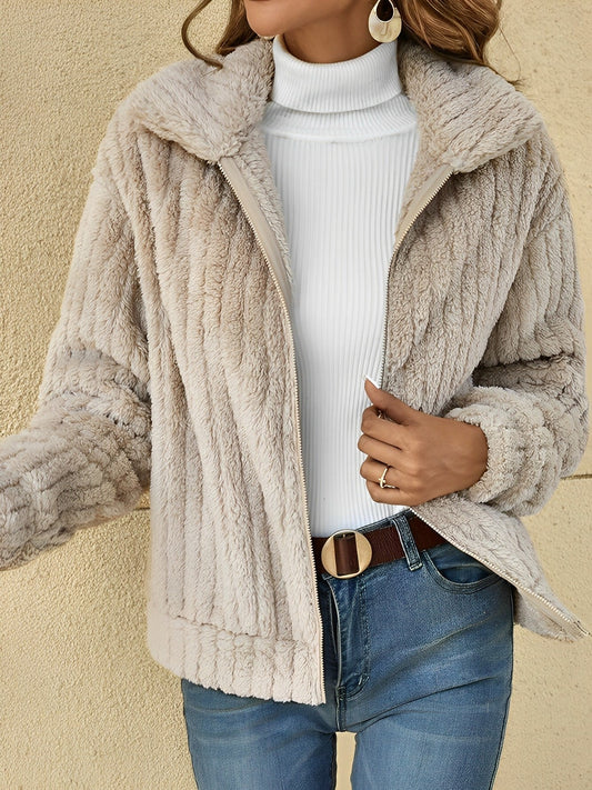 Nora – Chaqueta Teddy de Invierno para Mujer