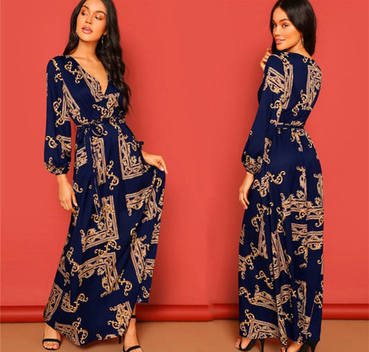 Miranda - Vestido maxi estampado vestidos playa
