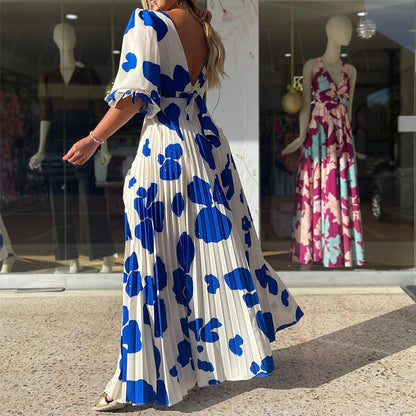 Adá | Vestido elegante de moda para mujer con estampado