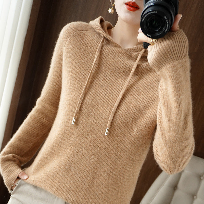 Clavia - Jersey de punto con capucha