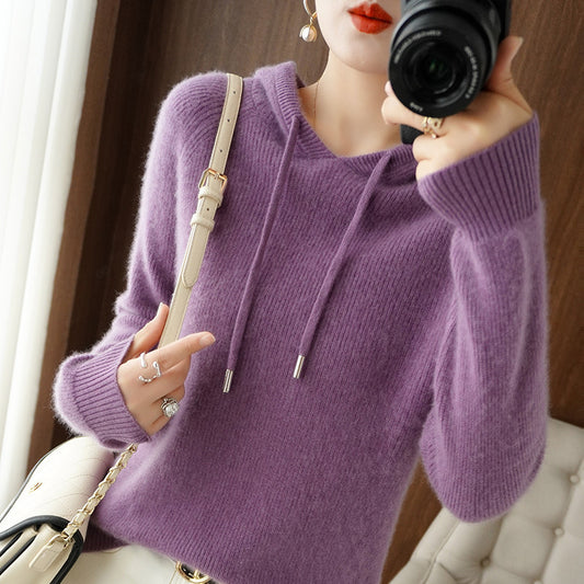 Clavia - Jersey de punto con capucha