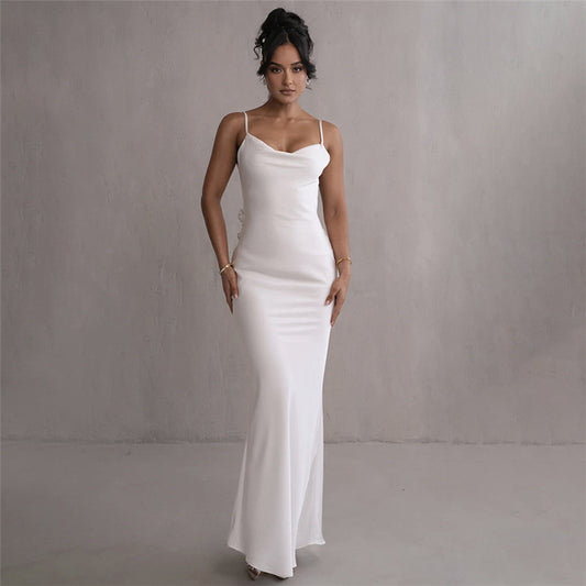 Ariadna - Vestido de noche sin espalda