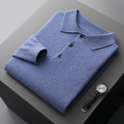 Richard - Jersey polo de lana