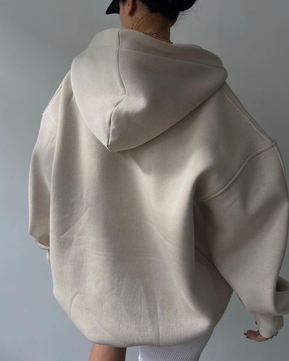 Ricarda - Sudadera con capucha de poliéster