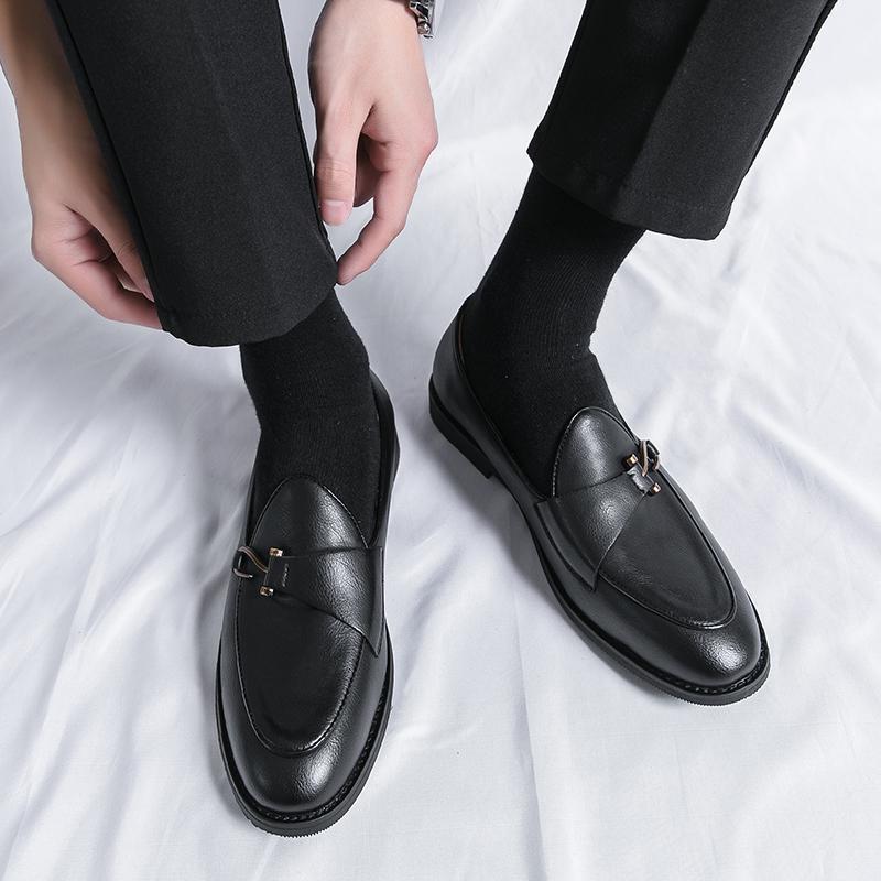 Quayd | Mocasines de cuero suave para hombre, casuales y sin cordones