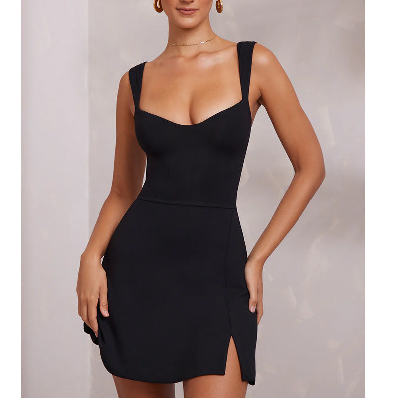Cristina | Glamuroso vestido sin espalda