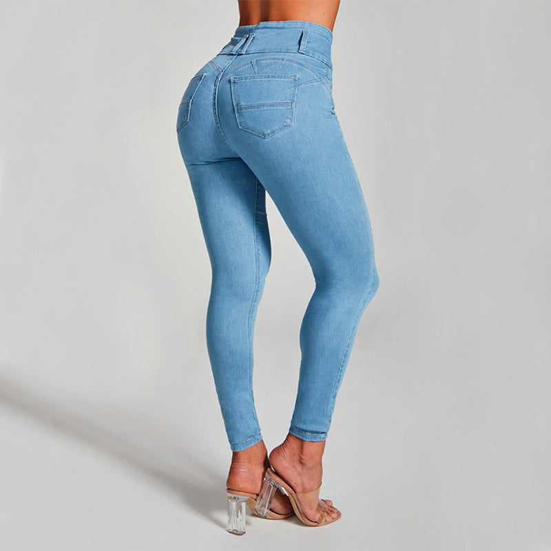 Camila | Jeans ajustados de mujer con efecto moldeador y realce de cadera