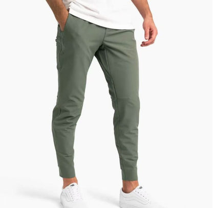 Uryel | Pantalones de ocio de seda fría para hombre