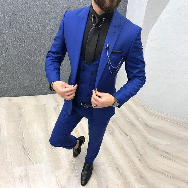 Sebastián - Traje de tres piezas con accesorios