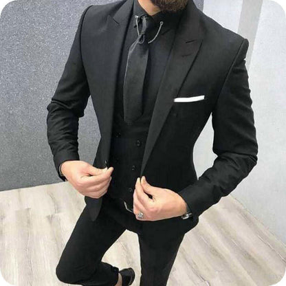 Sebastián - Traje de tres piezas con accesorios