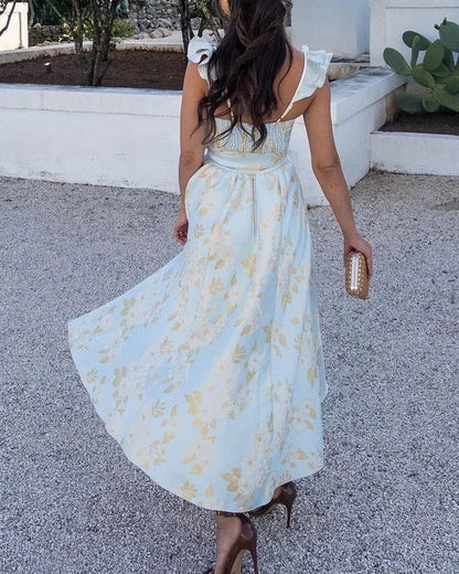 Ana | Vestido con Lazo Elegante