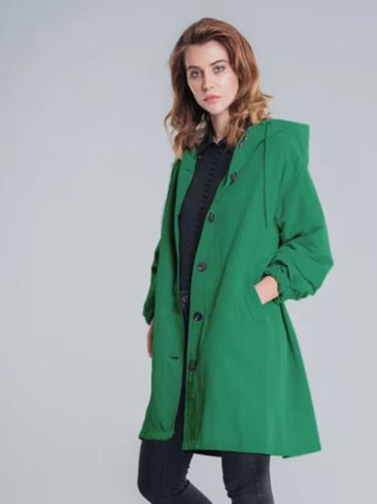 Sabrina - Vestido abrigado con capucha