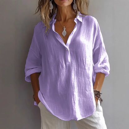 Mariana - Blusa holgada de lino