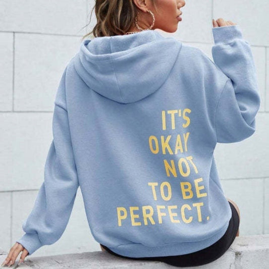 Paula – Sudadera con capucha y estampado motivacional