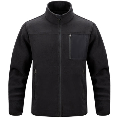 Básilio | Abrigo casual para hombre con cuello alto para exteriores