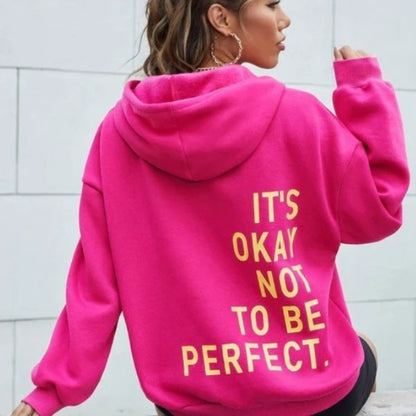 Paula – Sudadera con capucha y estampado motivacional