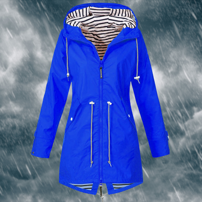 Abril – Chaqueta impermeable con capucha
