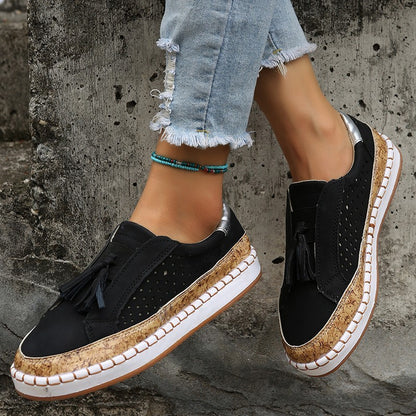 Lila - Zapatillas casual con borla