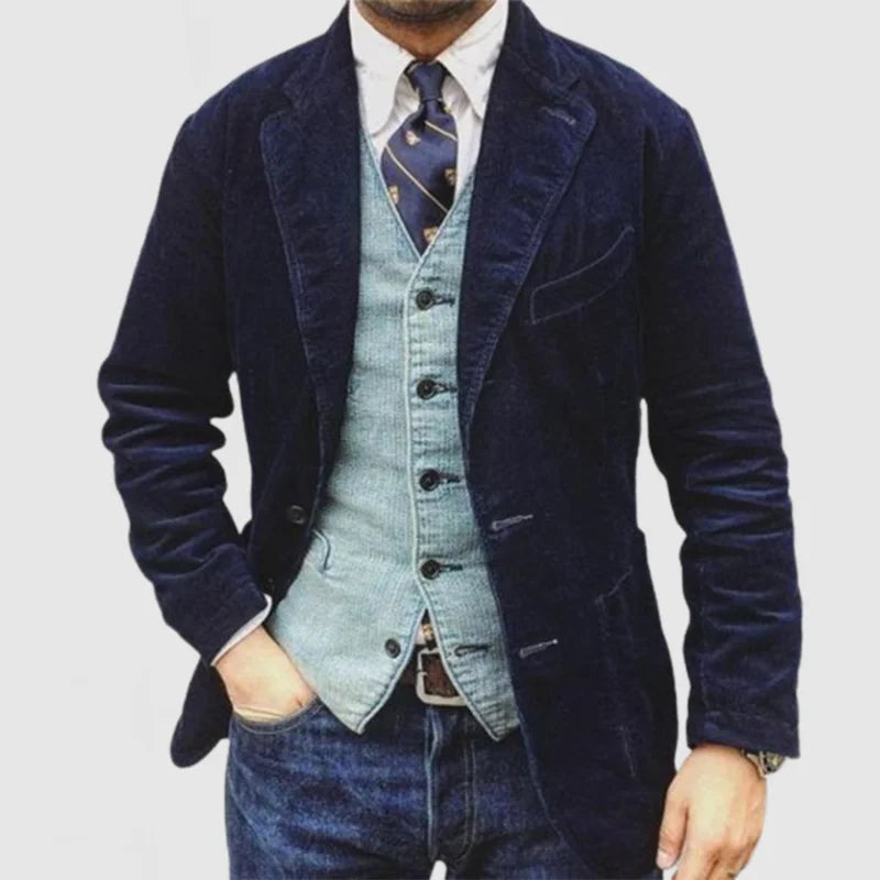 Wenceslao | Blazer casual para hombre de estilo relajado