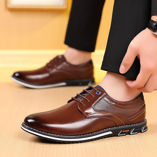 Geronimo - Zapatos de vestir marrones para hombre