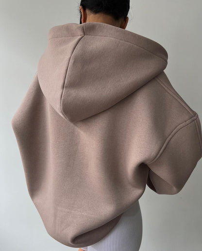 Ricarda - Sudadera con capucha de poliéster
