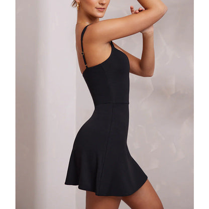 Cristina | Glamuroso vestido sin espalda