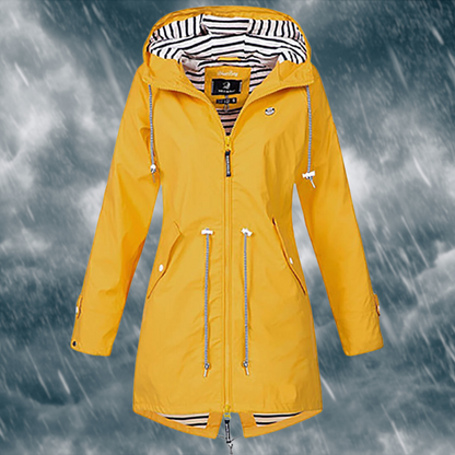 Abril – Chaqueta impermeable con capucha
