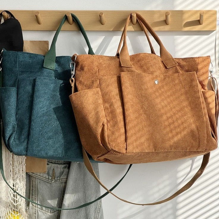 Wylloh | Bolsos de hombro de pana gruesa