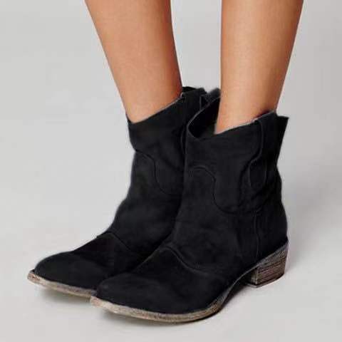 Selena - Botines western de ante