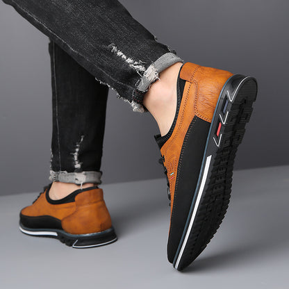 Emryss | Zapatos deportivos de cuero genuino para hombre