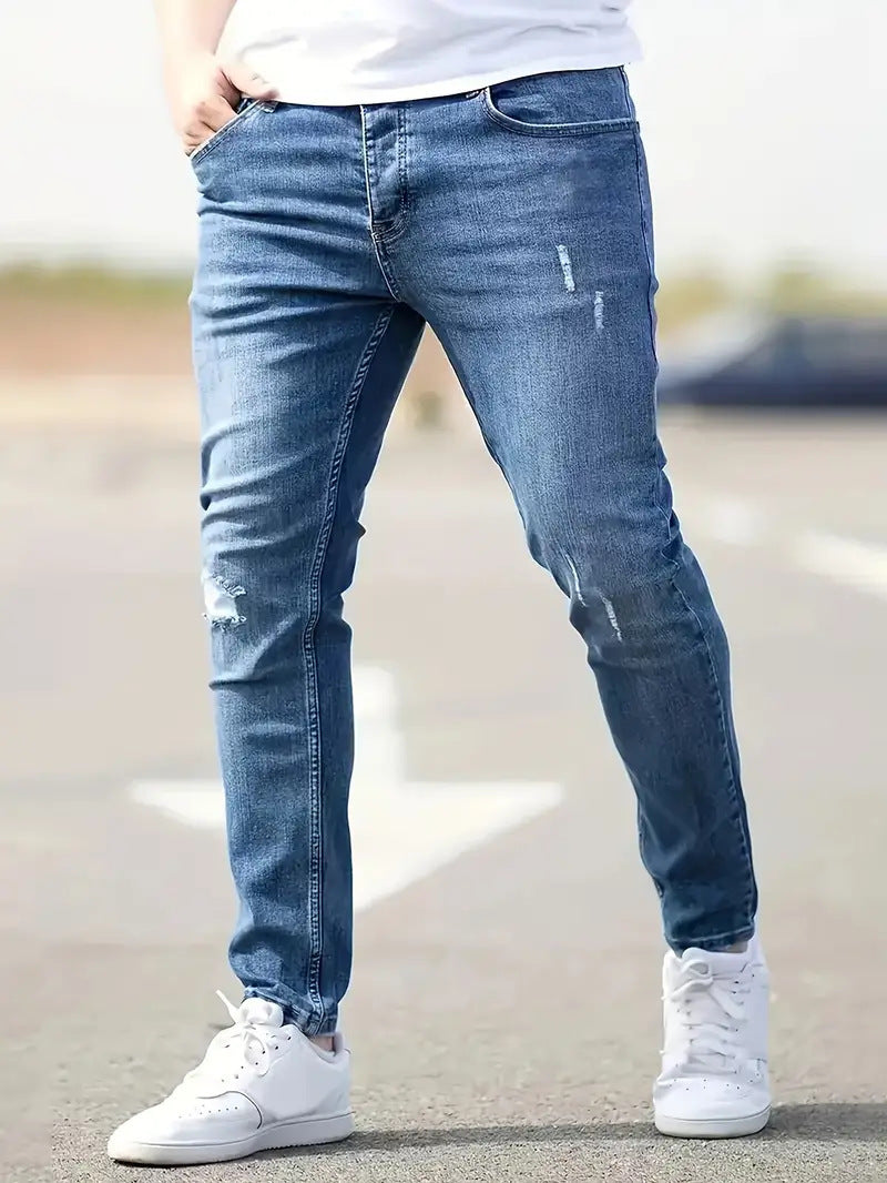 Neryss | Jeans ajustados elásticos de estilo americano