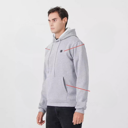 Randy - Sudadera con capucha de poliéster con calefacción