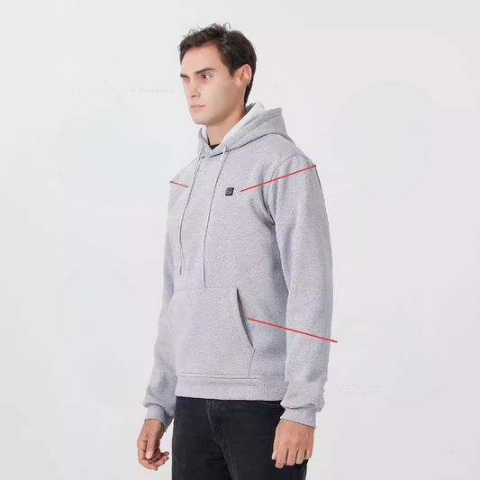 Randy - Sudadera con capucha de poliéster con calefacción